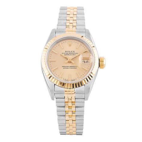 women's rolex second hand